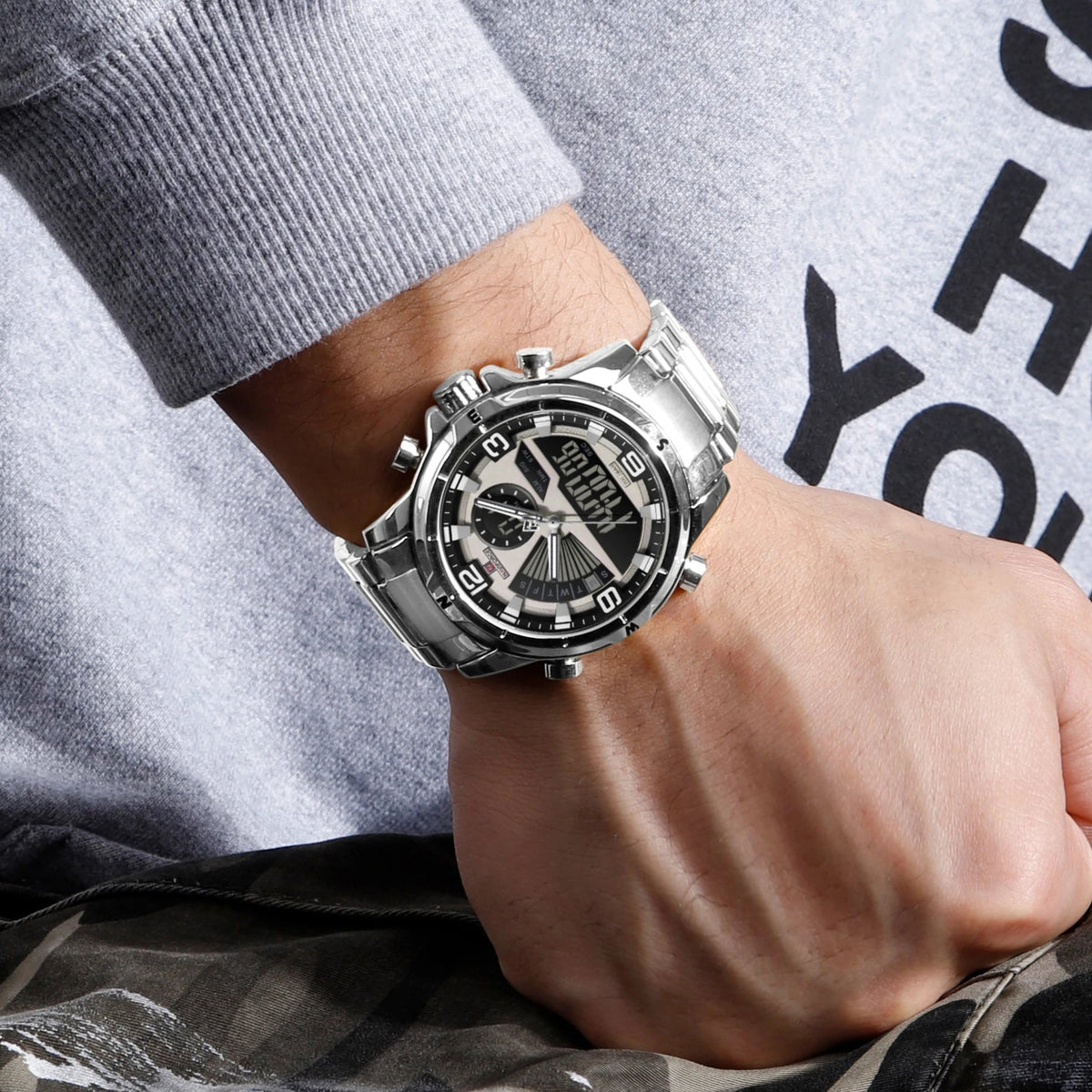 Relógio Naviforce Cavalier Black NF9257