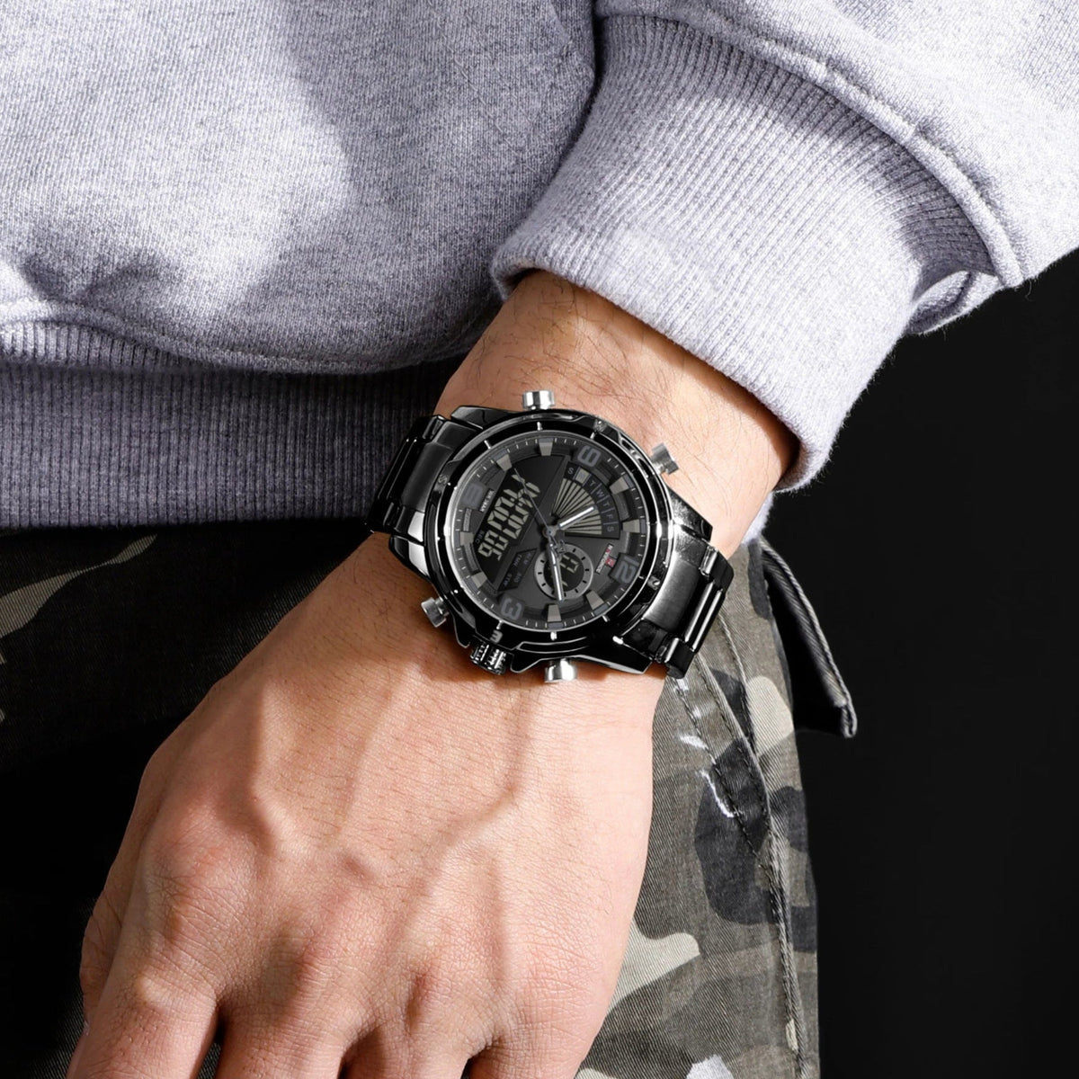 Relógio Naviforce Cavalier Black NF9257