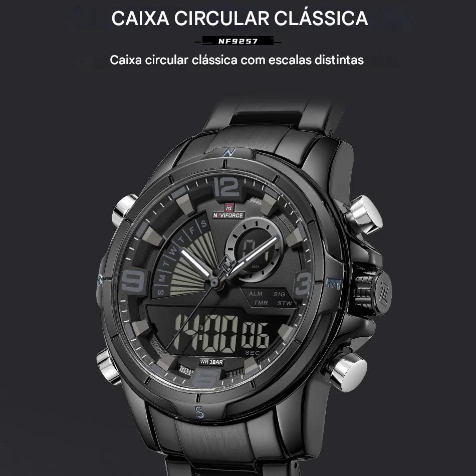 Relógio Naviforce Cavalier Black NF9257