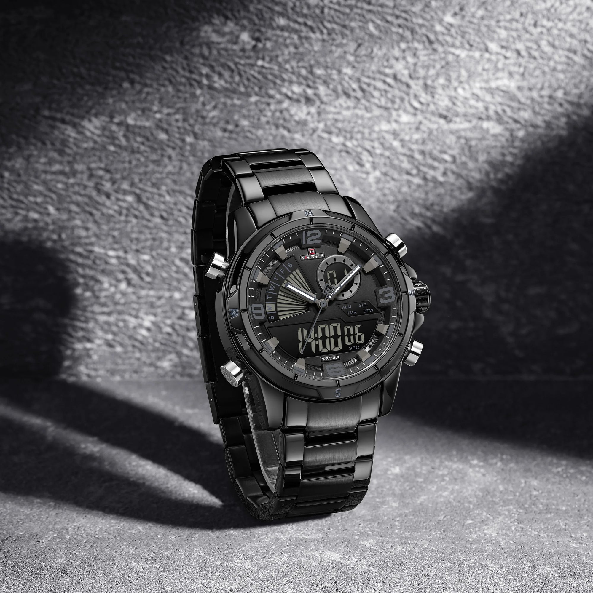 Relógio Naviforce Cavalier Black NF9257