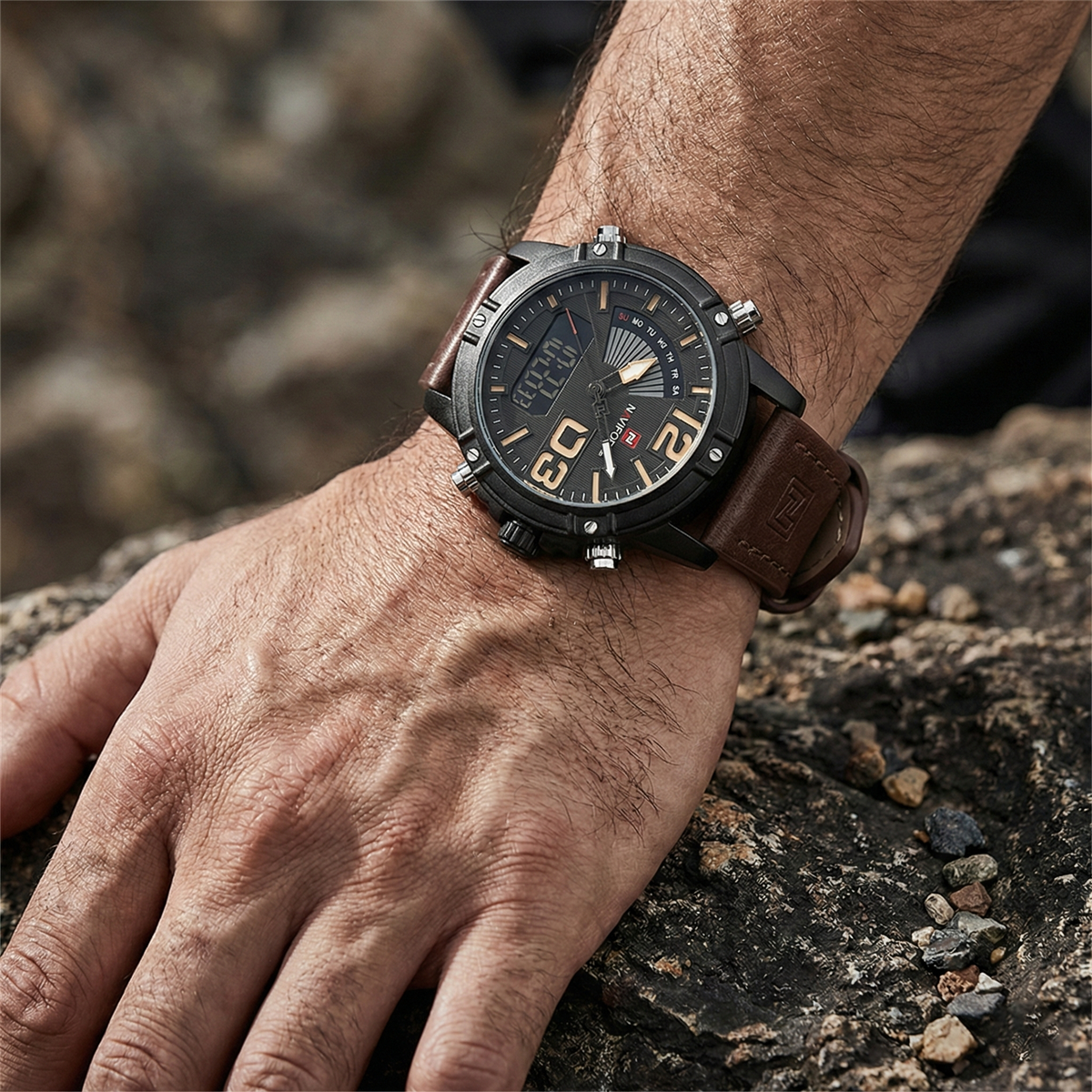 Relógio Naviforce Esportivo Leader NF9095