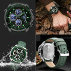 Relógio Naviforce Militar Esportivo Vanguard Green NF9197