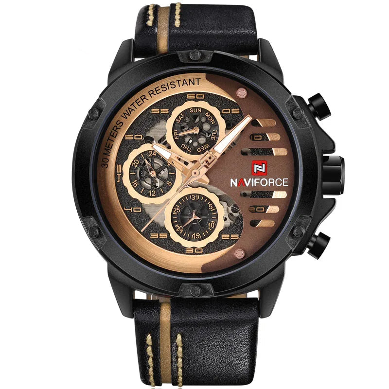 Relógio Naviforce Couro Premium NF9110