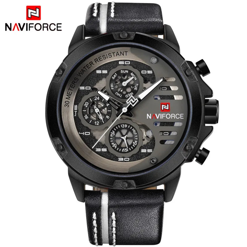 Relógio Naviforce Couro Premium NF9110