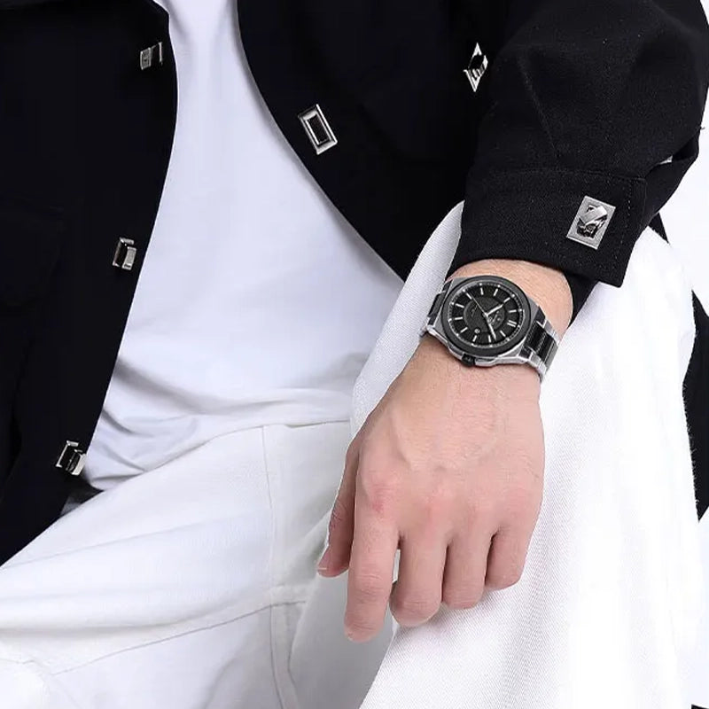 Relógio Casual Masculino Naviforce Just Black