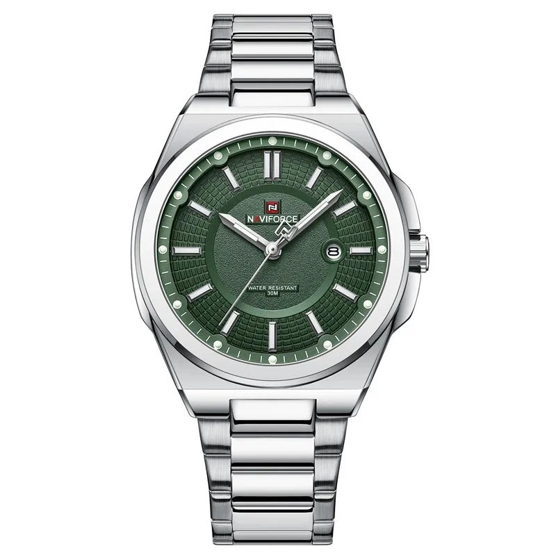 Relógio Casual Masculino Naviforce Just Dark Green