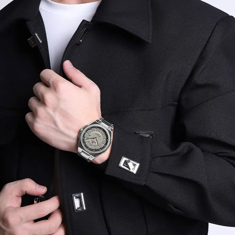 Relógio Casual Masculino Naviforce Just Grey