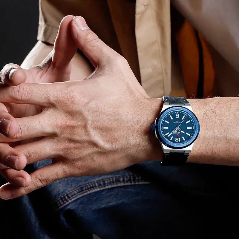 Relógio Casual Masculino Naviforce Basic Blue