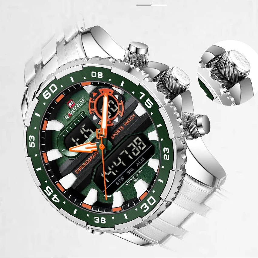 Relógio Naviforce Digital Militar NF9234