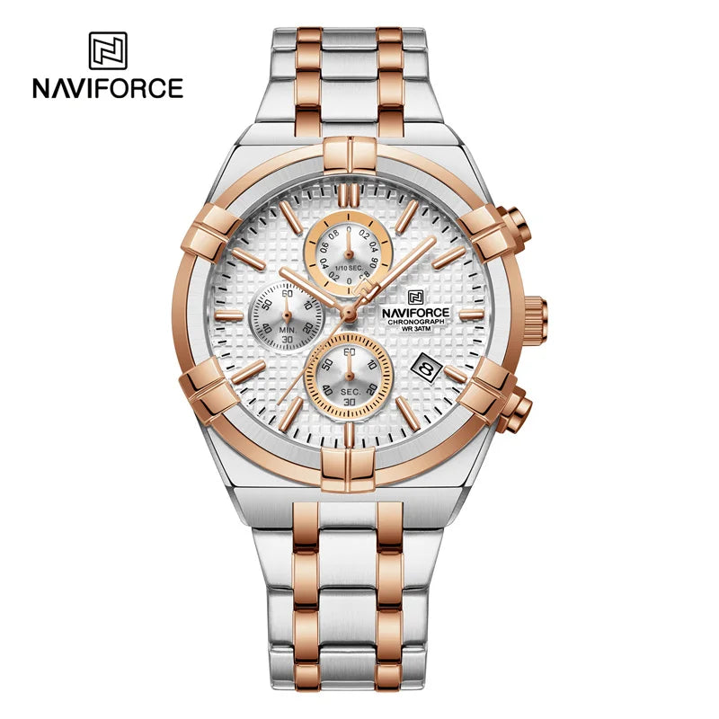 Relógio Naviforce Classic Aço NF8042