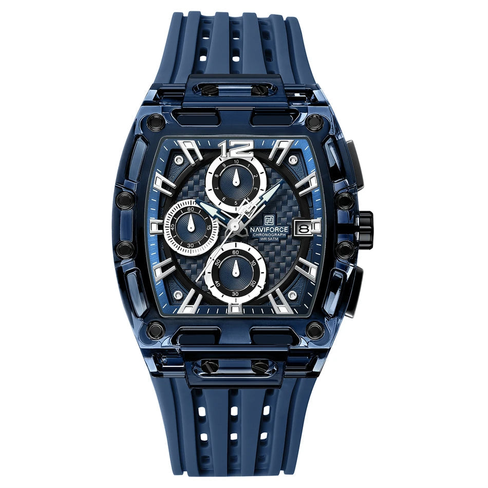 Relógio Naviforce Tonneau Colorido NF7105