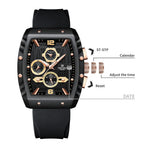 Relógio Naviforce Militar Tonneau NF8025