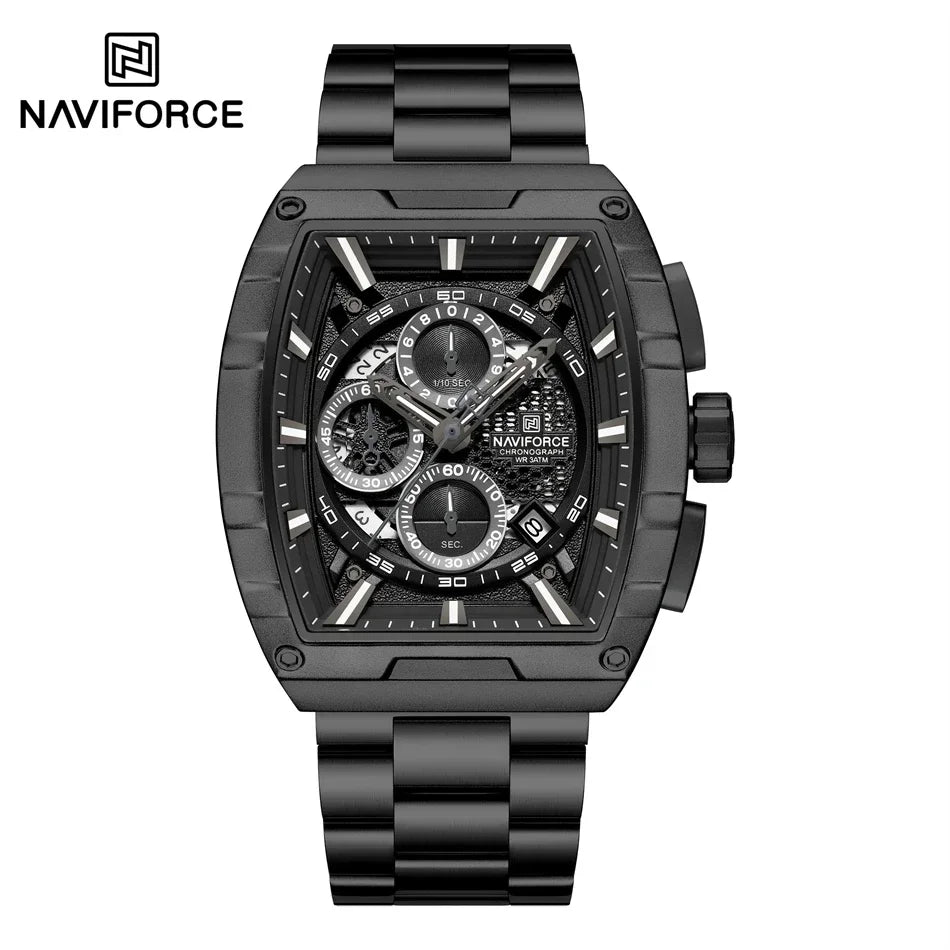 Relógio Naviforce Tonneau Aço NF8066
