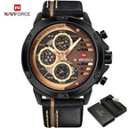 Relógio Naviforce Couro Premium NF9110