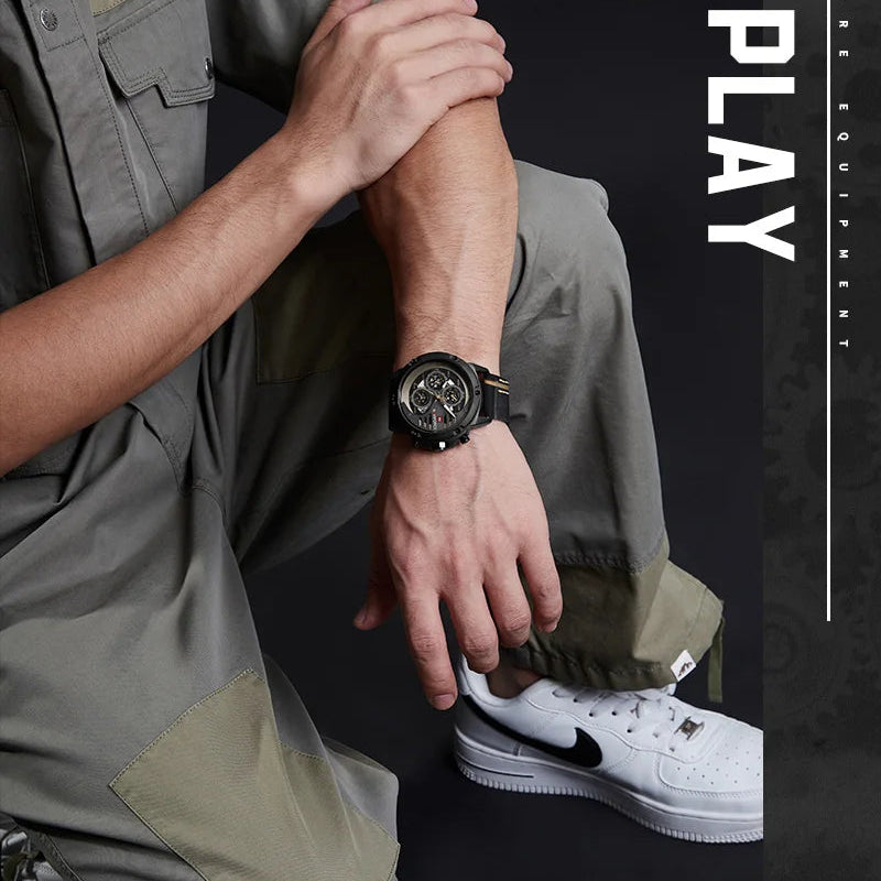 Relógio Naviforce Couro Premium NF9110