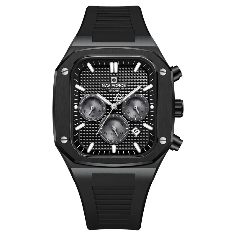 Relógio Naviforce Gold Square NF8037