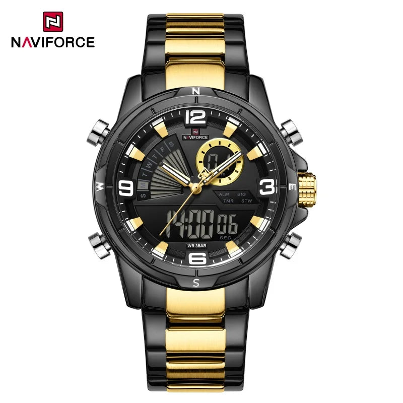 Relógio Naviforce Cavalier Gold NF9257