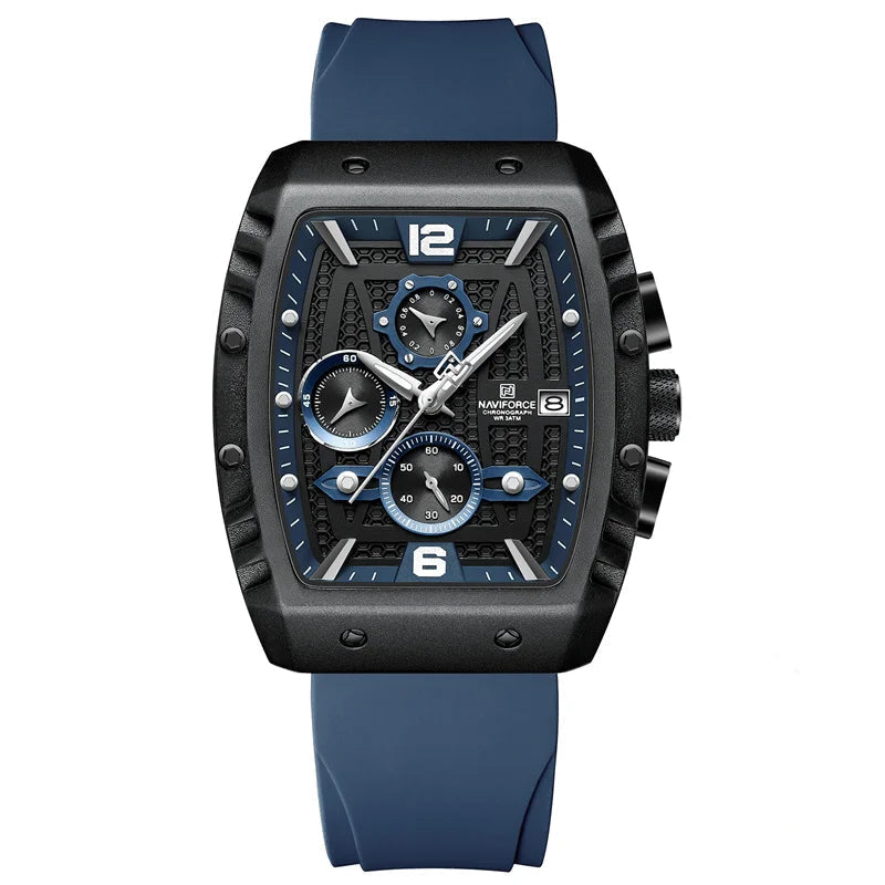 Relógio Naviforce Militar Tonneau NF8025