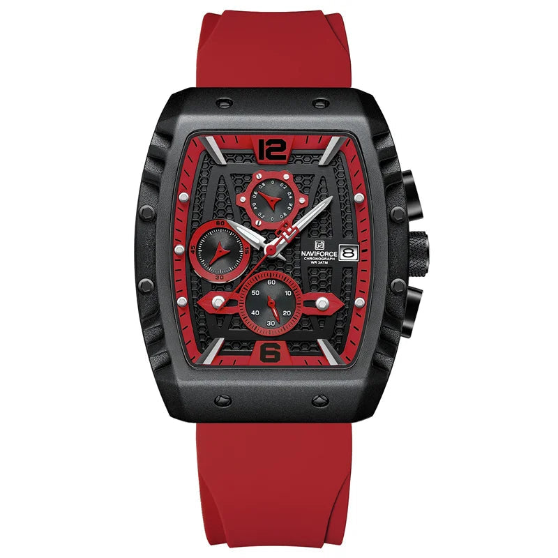 Relógio Naviforce Militar Tonneau NF8025
