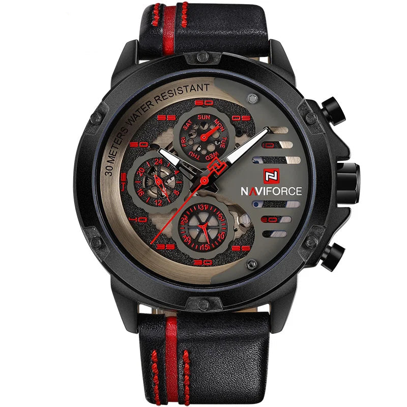 Relógio Naviforce Couro Premium NF9110
