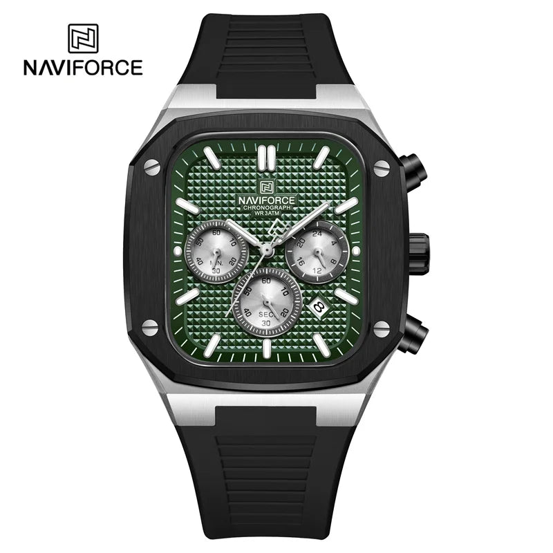 Relógio Naviforce Gold Square NF8037