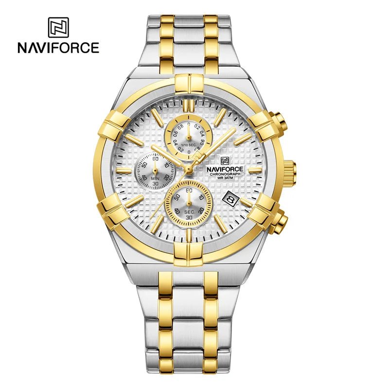 Relógio Naviforce Classic Aço NF8042