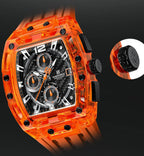 Relógio Naviforce Tonneau Colorido NF7105