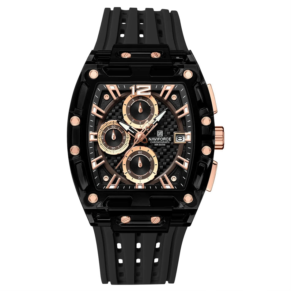 Relógio Naviforce Tonneau Colorido NF7105