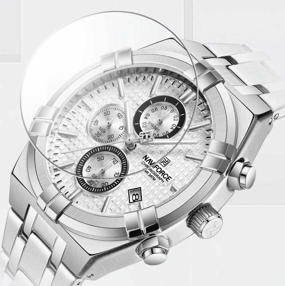 Relógio Naviforce Classic Aço NF8042