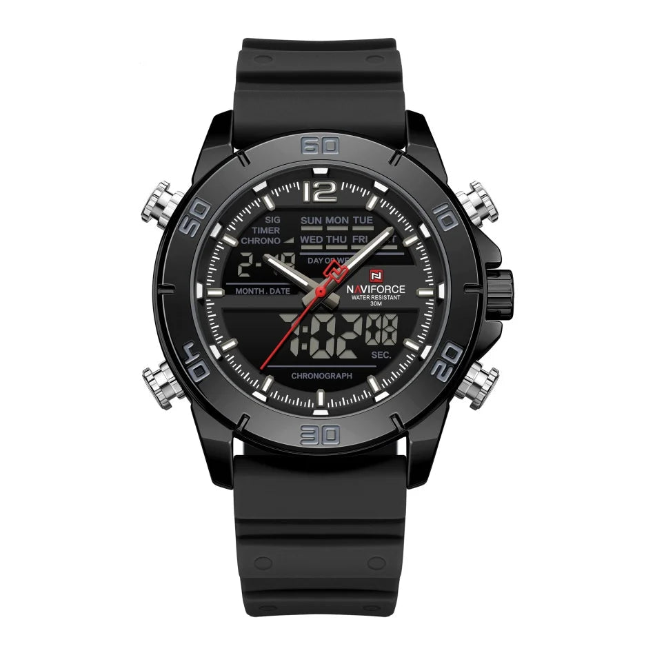 Relógio Naviforce Esportivo Titan Black NF9253T