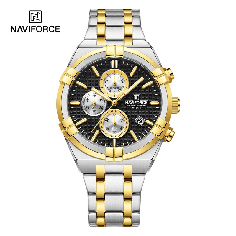 Relógio Naviforce Classic Aço NF8042