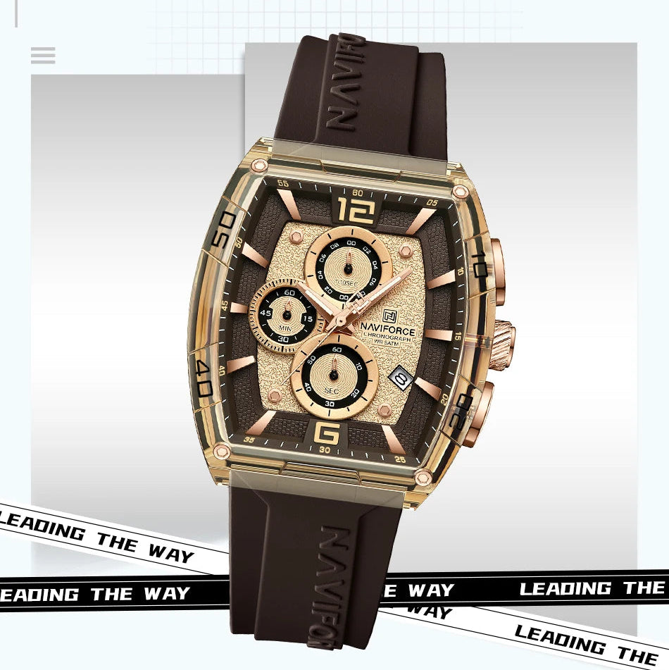 Relógio Naviforce Sport Tonneau NF6101