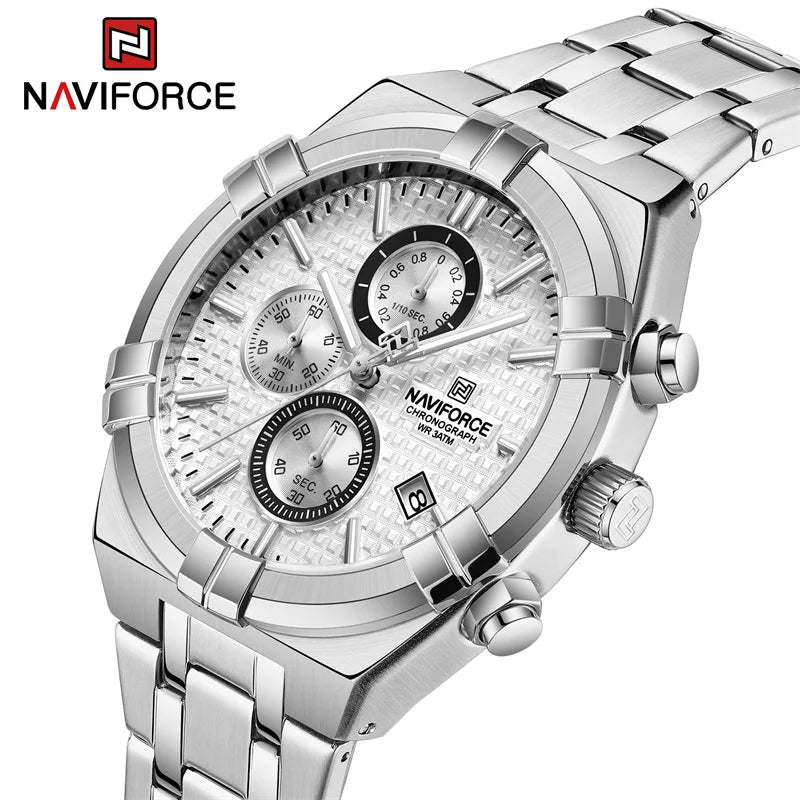 Relógio Naviforce Classic Aço NF8042