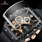 Relógio Naviforce Militar Tonneau NF8025