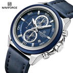 Relógio Naviforce Couro Legítimo NF8075