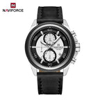 Relógio Naviforce Couro Legítimo NF8075