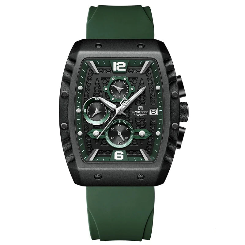 Relógio Naviforce Militar Tonneau NF8025
