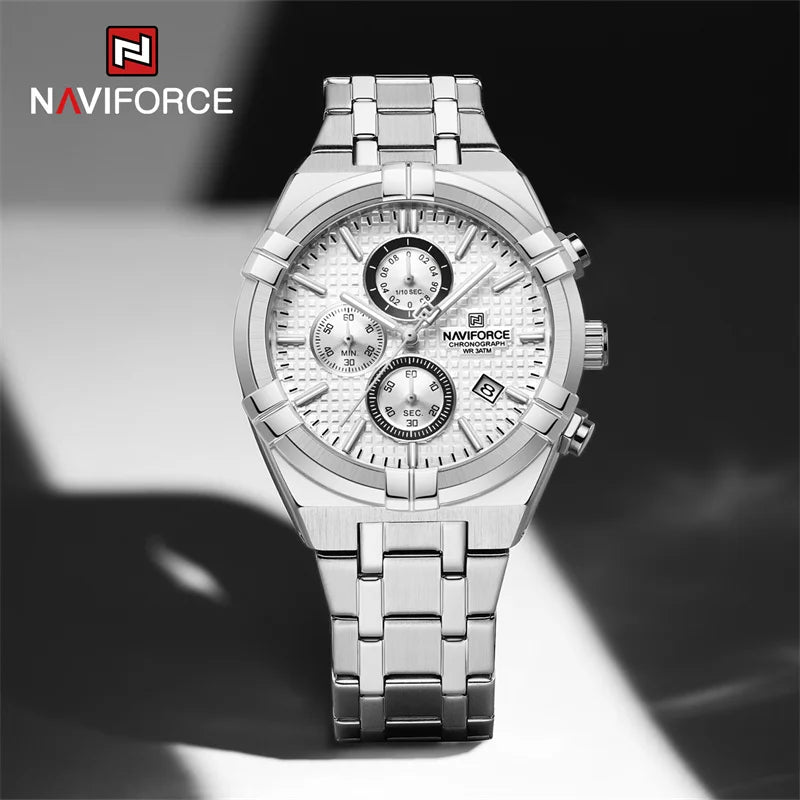 Relógio Naviforce Classic Aço NF8042