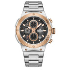 Relógio Naviforce Royal NF8072 - Cronógrafo Luxo Aço Inox