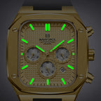 Relógio Naviforce Gold Square NF8037