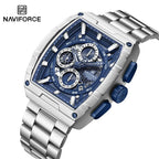 Relógio Naviforce Tonneau Aço NF8066