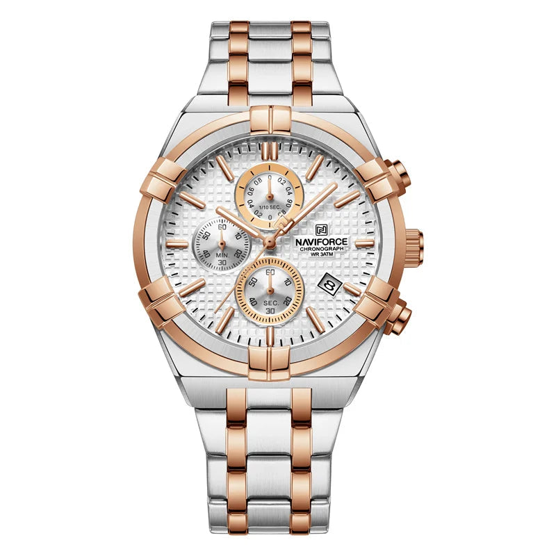 Relógio Naviforce Classic Aço NF8042
