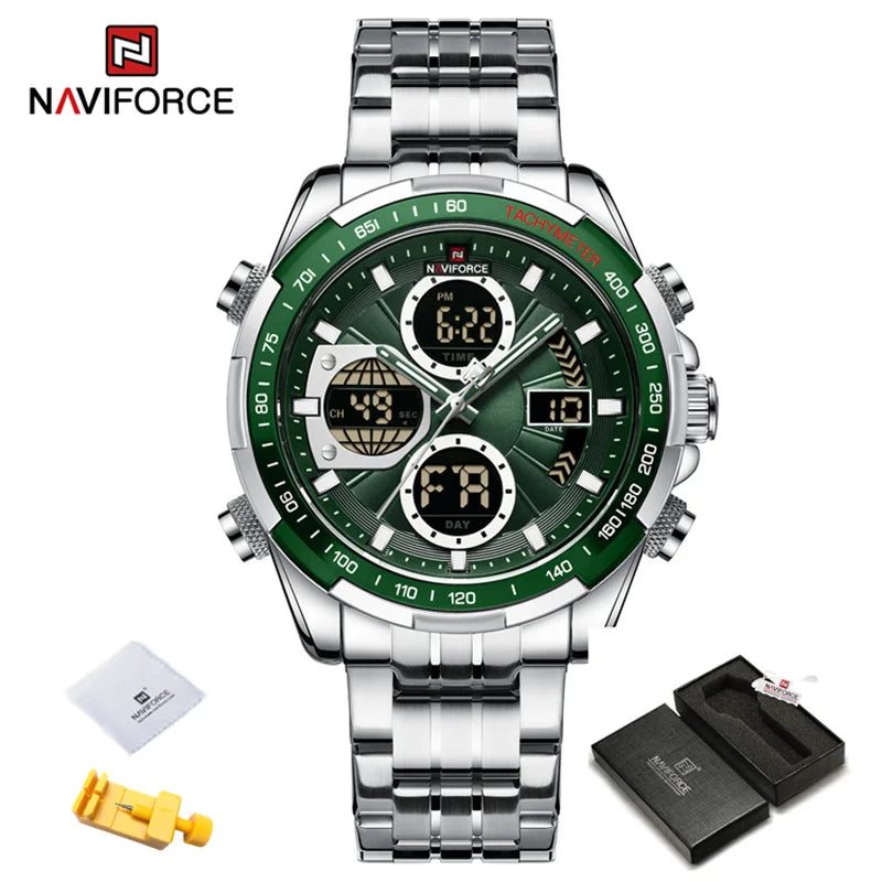 Relógio Naviforce Militar Esportivo Vanguard Noble NF9197