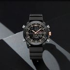 Relógio Naviforce Esportivo Titan Black NF9253T